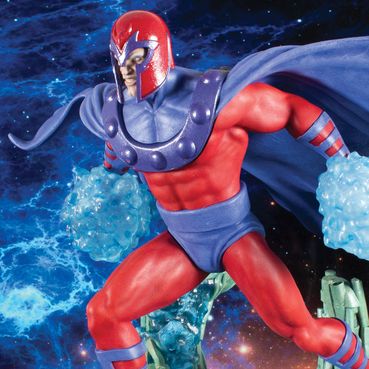 Marvel Gallery Comic Magneto Figure Diorama