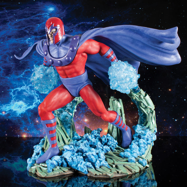 Marvel Gallery Comic Magneto Figure Diorama