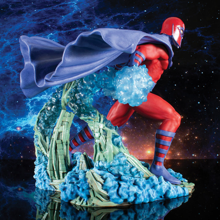 Marvel Gallery Comic Magneto Figure Diorama