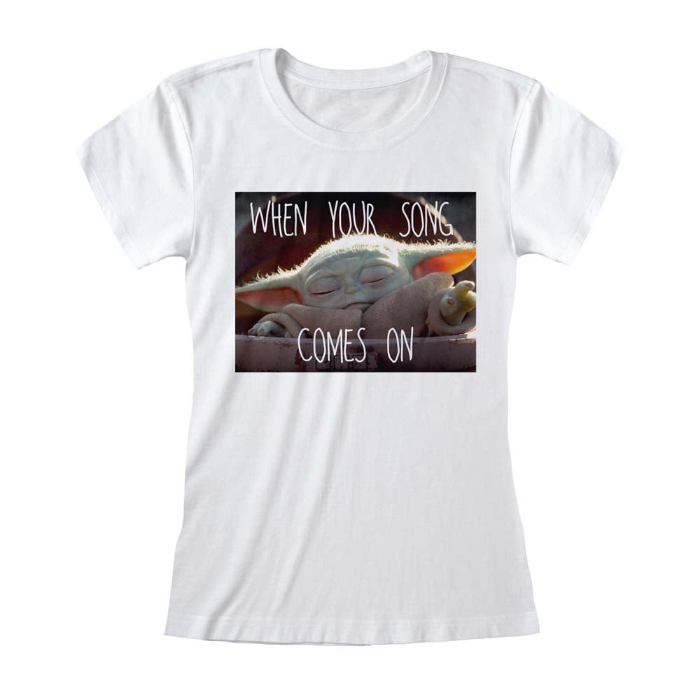 Star Wars The Mandalorian Song Comes On T-Shirt