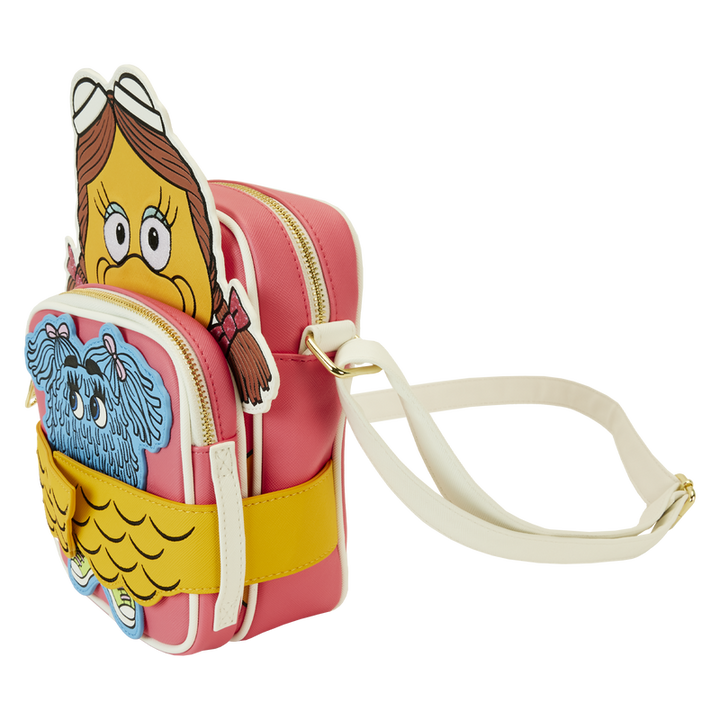 Loungefly McDonald's Birdie the Early Bird Crossbuddies Crossbody Bag with Fry Kids Coin Bag