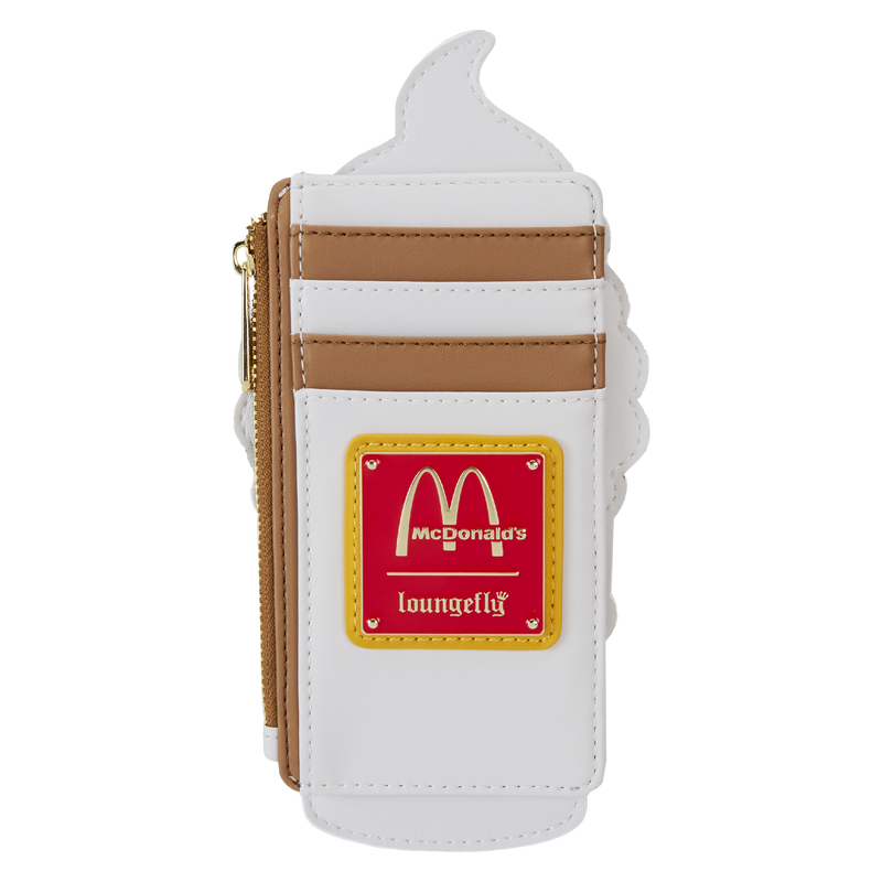 Loungefly McDonald's Soft Serve Ice Cream Cone Card Holder