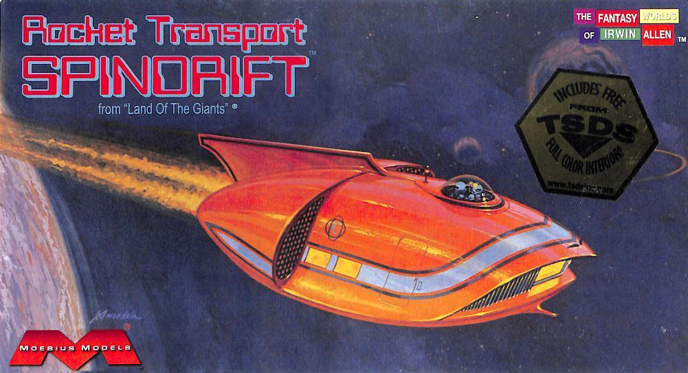 Moebius Models 1:128 Scale Land of the Giants Mini Spindrift Kit