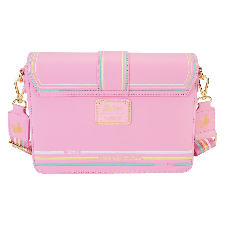 Loungefly Barbie 65th Anniversary Logo Crossbody Bag with Coin Bag