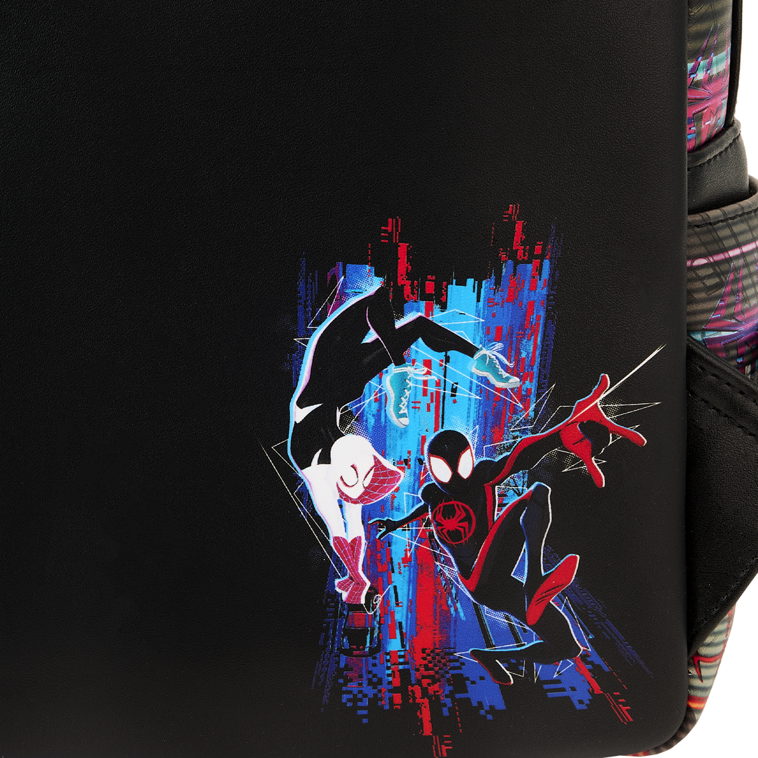 Loungefly Marvel Across The Spider-Verse Lenticular Mini Backpack