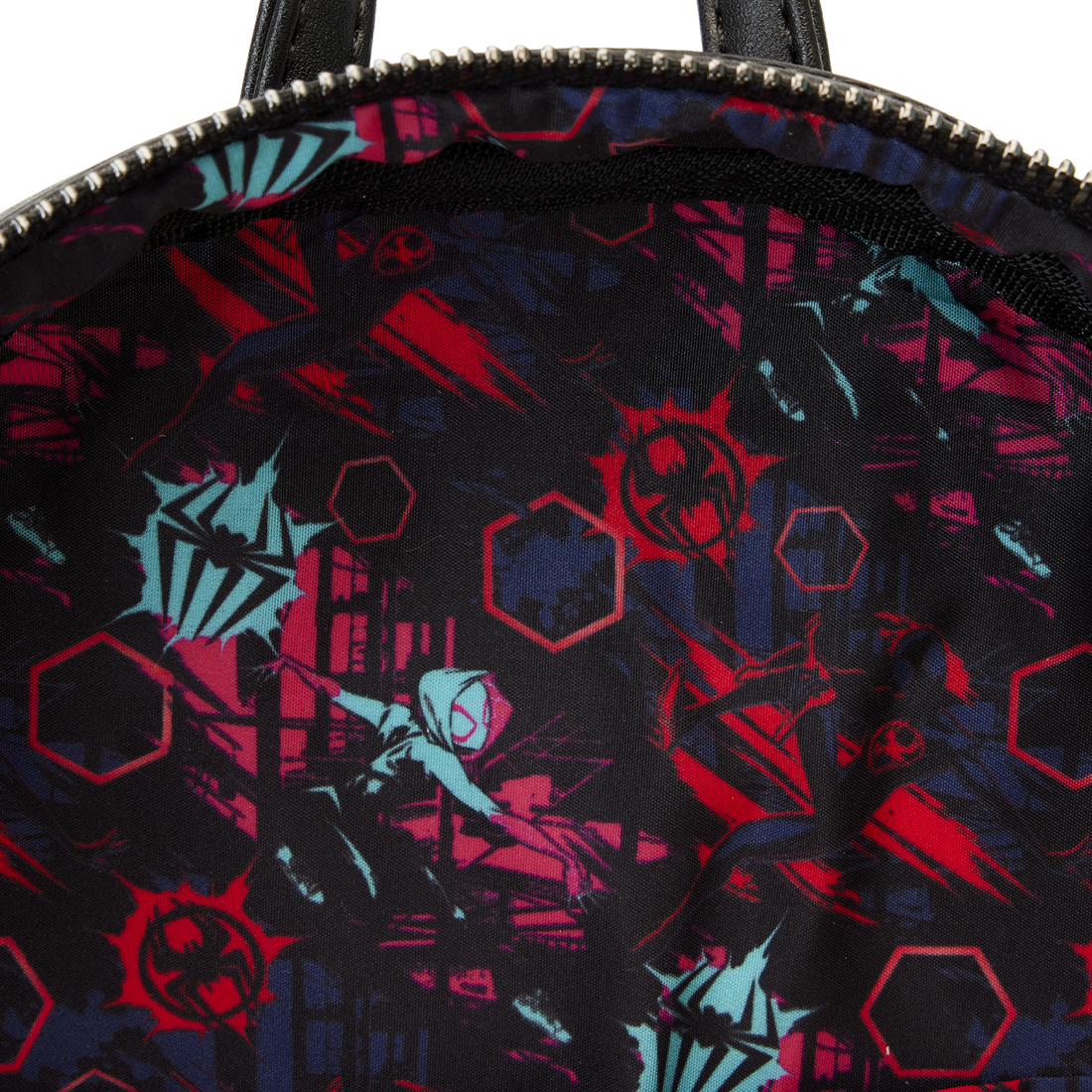 Loungefly Marvel Across The Spider-Verse Lenticular Mini Backpack