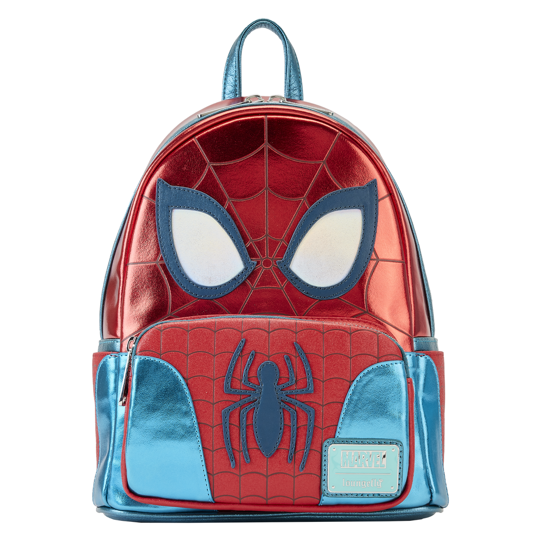 Loungefly Marvel Shine Spider-Man Cosplay Mini Backpack