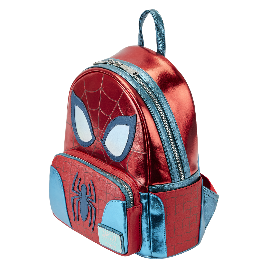 Loungefly Marvel Shine Spider-Man Cosplay Mini Backpack