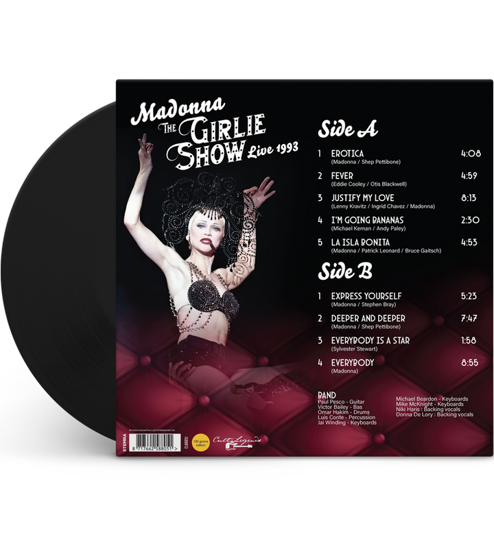 Madonna – The Girlie Show Live 1993 (12-Inch Album on 180g Vinyl)