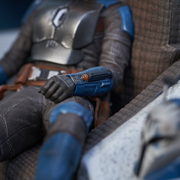 Star Wars The Mandalorian Premier Collection Bo-Katan on Throne 1/7 Scale Limited Edition Statue