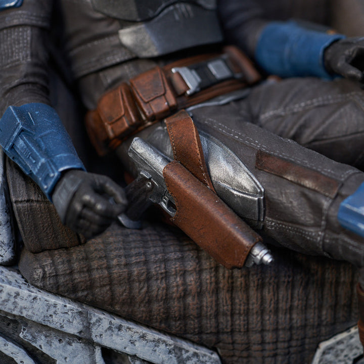 Star Wars The Mandalorian Premier Collection Bo-Katan on Throne 1/7 Scale Limited Edition Statue