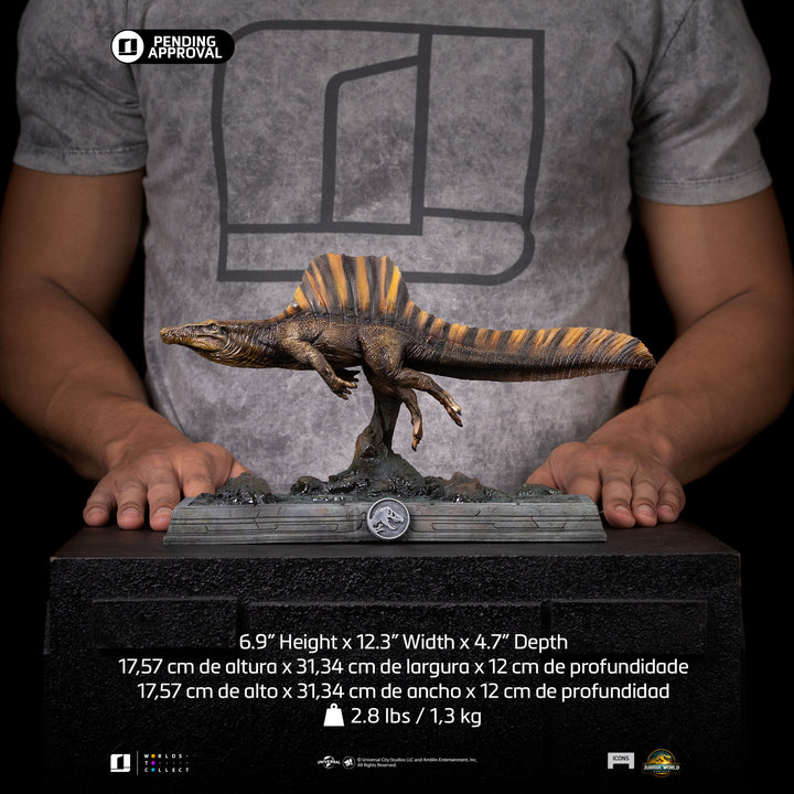 Iron Studios Jurassic World Icons Spinosaurus Statue
