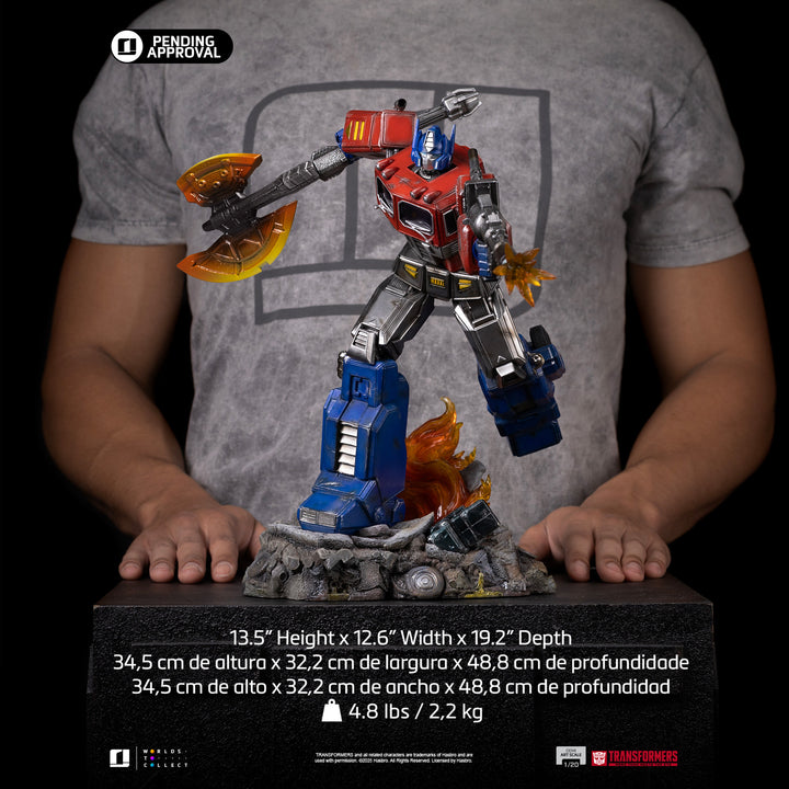 Iron Studios Transformers Optimus Prime 1/20 Demi Art Scale Limited Edition Statue