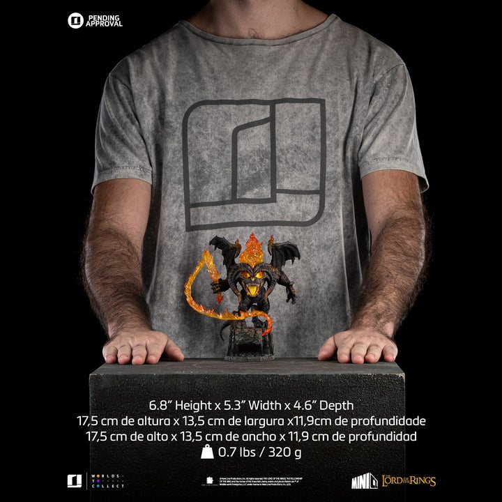 Iron Studios The Lord of the Rings MiniCo Balrog