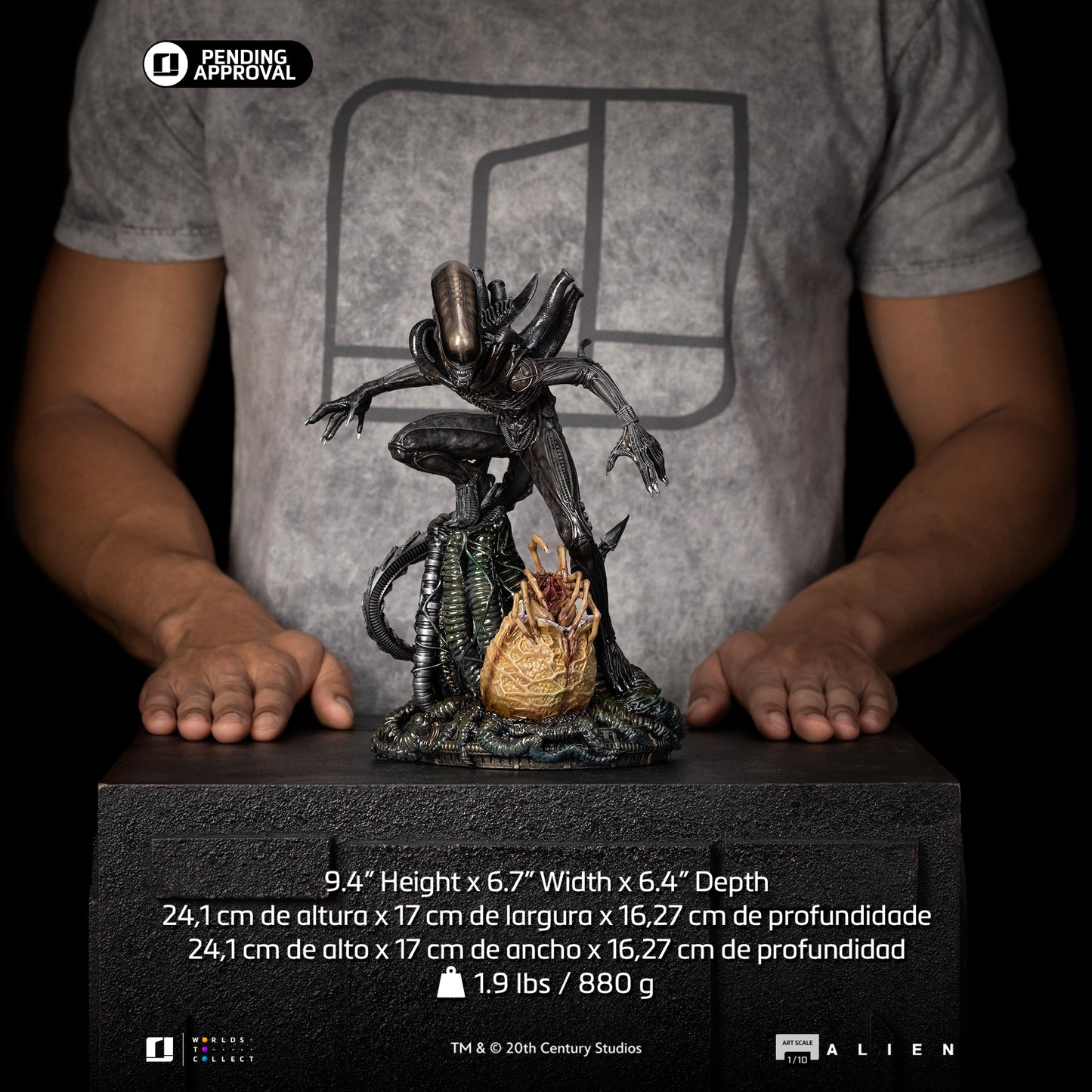 Iron Studios Alien Big Chap 1/10 Art Scale Limited Edition Statue