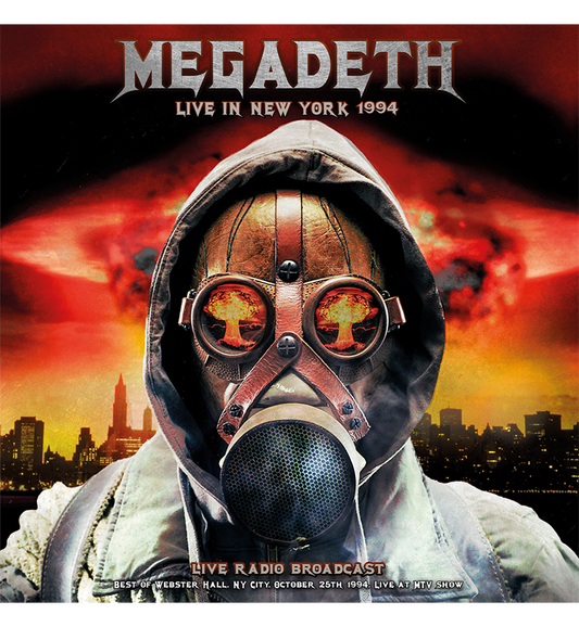 Megadeth – Live in New York 1994 (12-Inch Album on 180g Splatter Vinyl), alternate view
