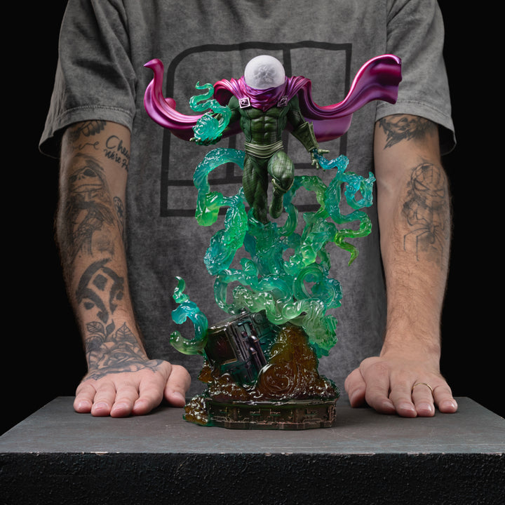 Iron Studios Marvel Spider-Man vs Villains Battle Diorama Series Mysterio 1/10 Deluxe Art Scale Limited Edition Statue