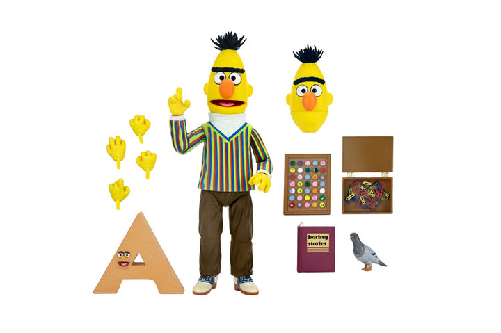 Sesame Street: Bert Ultimate 7" Scale Action Figure