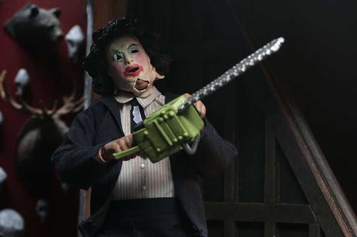 Texas Chainsaw Massacre: Leatherface with Pretty Woman Mask 8” Clothed Figure (Pre-Order July 2026)