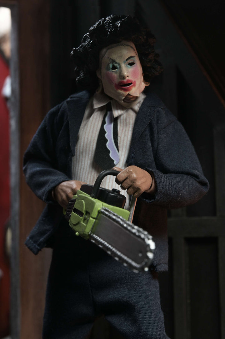 Texas Chainsaw Massacre: Leatherface with Pretty Woman Mask 8” Clothed Figure (Pre-Order July 2026)