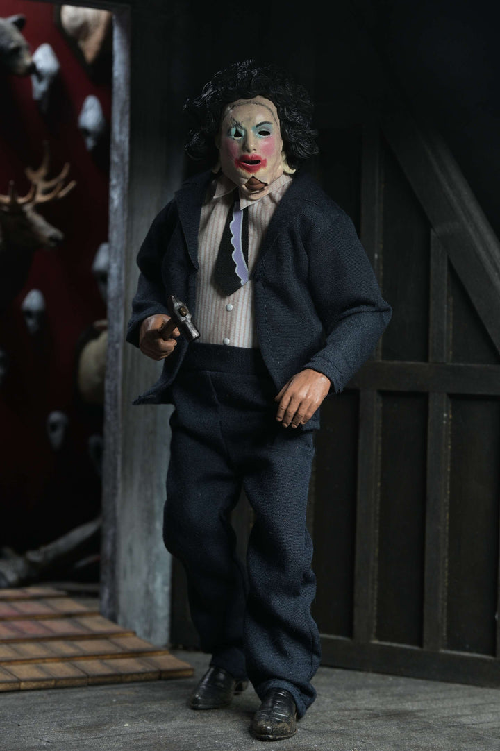 Texas Chainsaw Massacre: Leatherface with Pretty Woman Mask 8” Clothed Figure (Pre-Order July 2026)