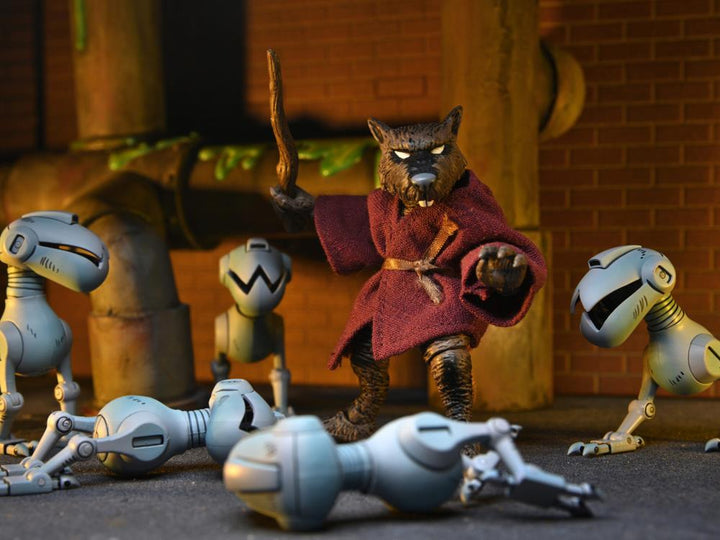 NECA Teenage Mutant Ninja Turtles Mirage Comics Ultimate 7″ Splinter Action Figure