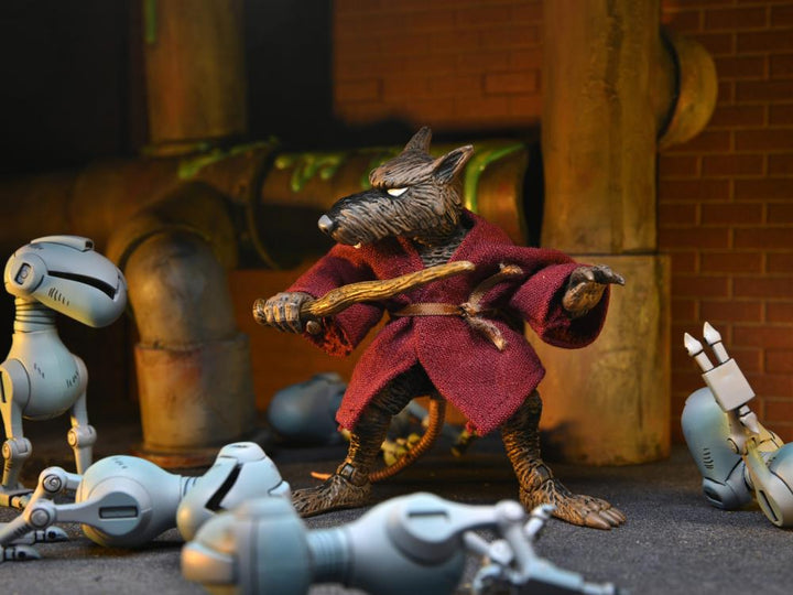 NECA Teenage Mutant Ninja Turtles Mirage Comics Ultimate 7″ Splinter Action Figure