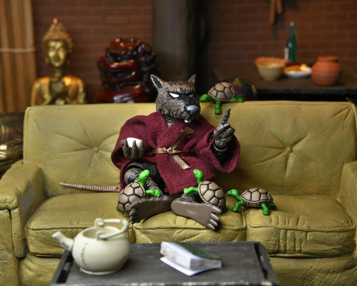 NECA Teenage Mutant Ninja Turtles Mirage Comics Ultimate 7″ Splinter Action Figure