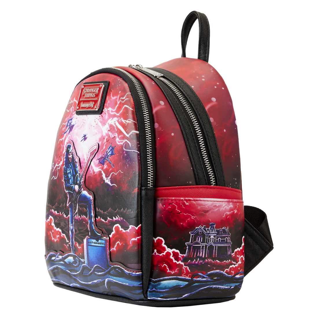 Loungefly Stranger Things Eddie Tribute Mini Backpack