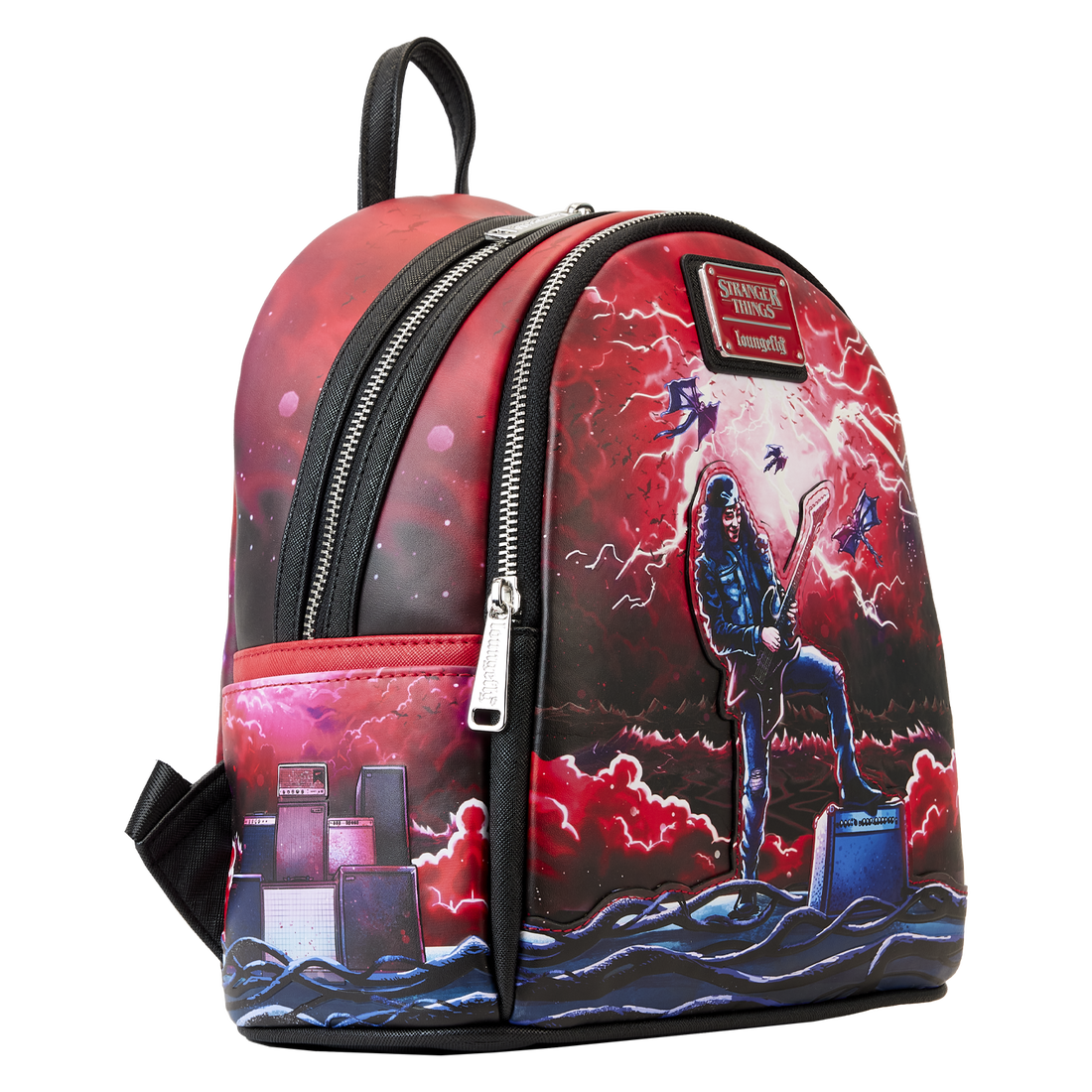 Loungefly Stranger Things Eddie Tribute Mini Backpack