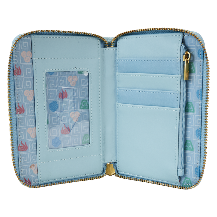 Loungefly Avatar The Last Airbender Aang, Appa, & Momo Zip Around Wallet