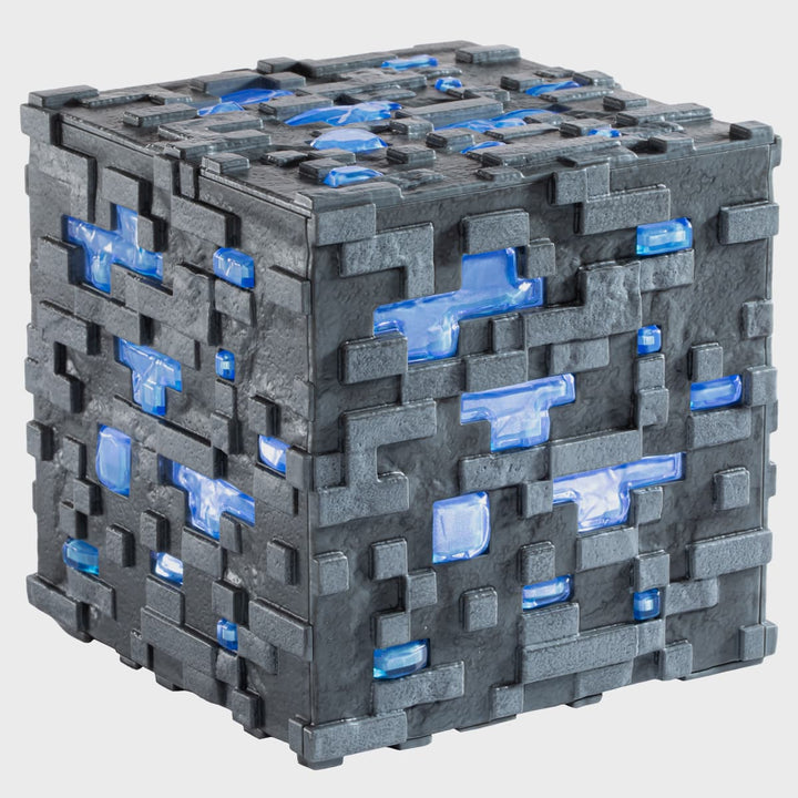 Official Minecraft Diamond Ore Illuminating Collector Replica