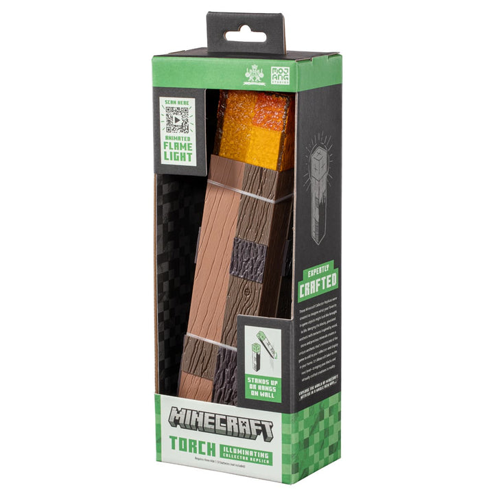 Official Minecraft Torch Illuminating Collector Replica