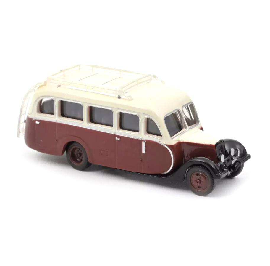 Norev 1:87 1947 Citroen U23 Autocar - Brown and Cream