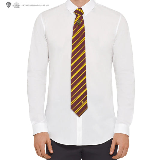Harry Potter Gryffindor Deluxe Tie with Pin and Gift Box, alternate view