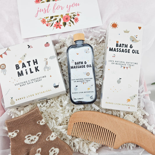 NEW BABY GIFT BOX | BABY GIFT SET UK, alternate view