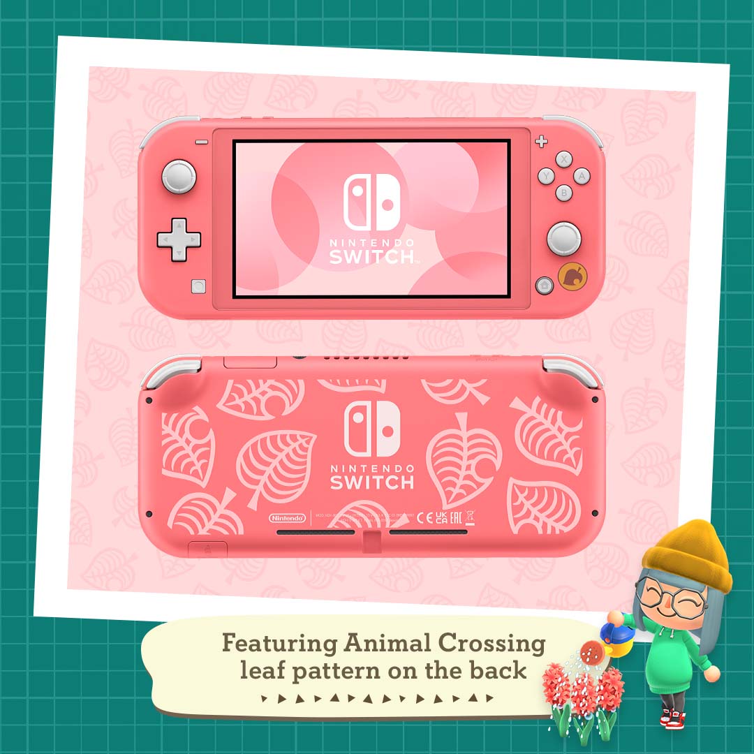 Nintendo Switch Lite Isabelle Alhoa Edition: Animal Crossing & Free 12-Month Nintendo Switch Online Membership