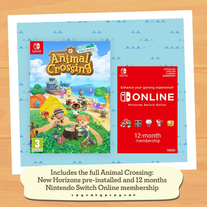 Nintendo Switch Lite Isabelle Alhoa Edition: Animal Crossing & Free 12-Month Nintendo Switch Online Membership