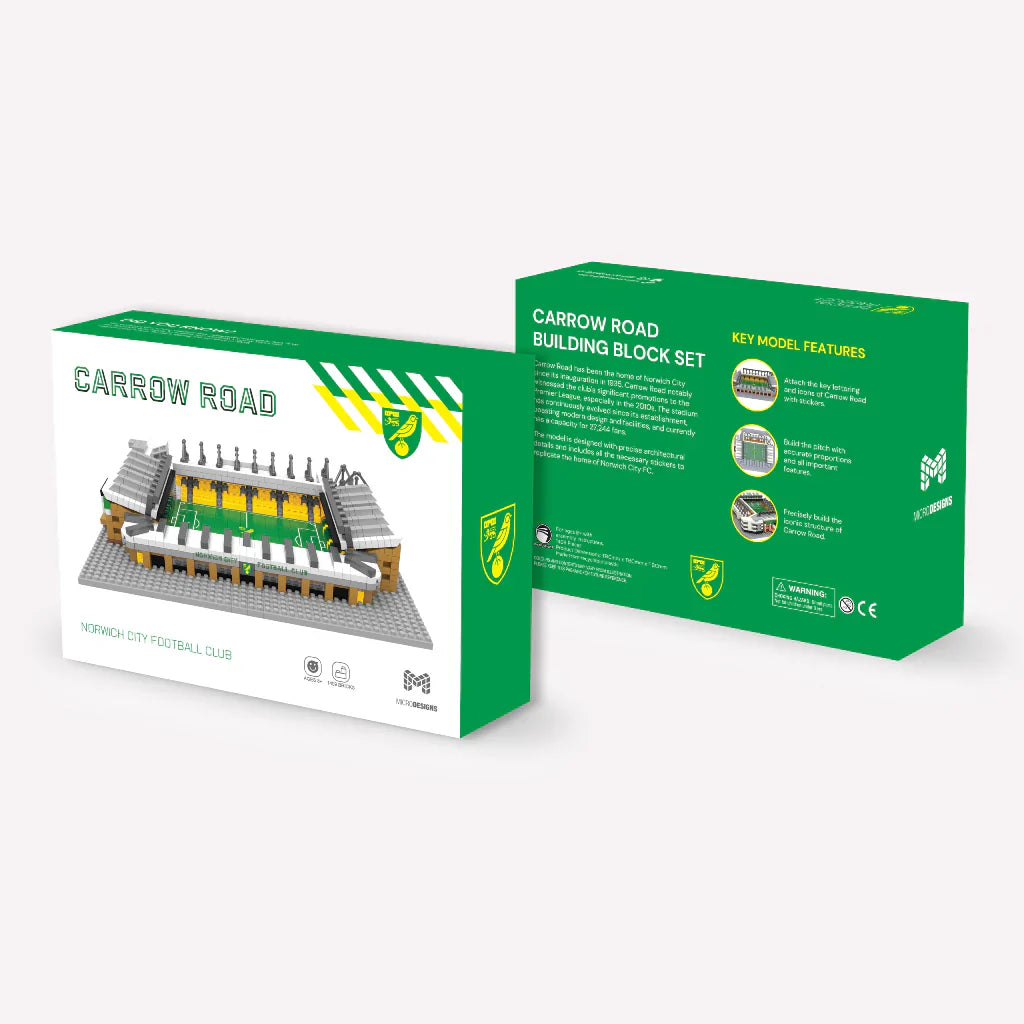 Microdesigns Norwich City Carrow Road Building Set