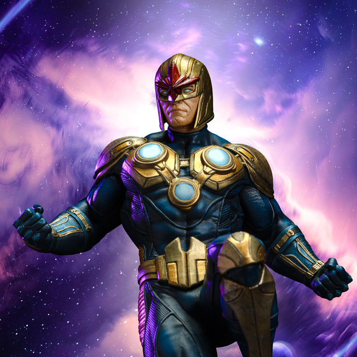 Iron Studios The Infinity Gauntlet Nova 1/10 Deluxe Art Scale Limited Edition Statue