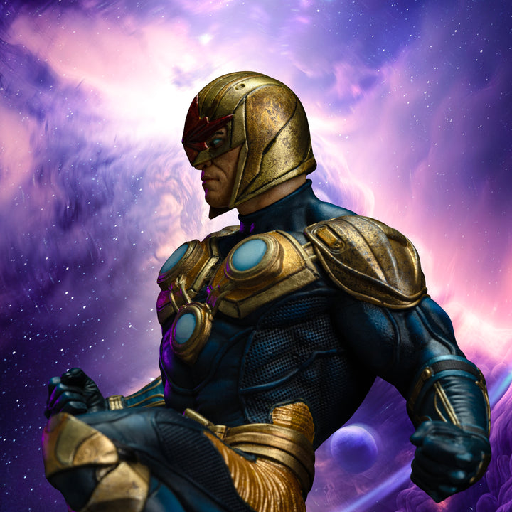 Iron Studios The Infinity Gauntlet Nova 1/10 Deluxe Art Scale Limited Edition Statue
