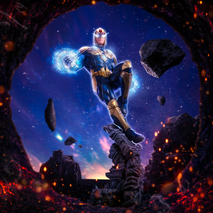 Iron Studios The Infinity Gauntlet Nova 1/10 Deluxe Art Scale Limited Edition Statue