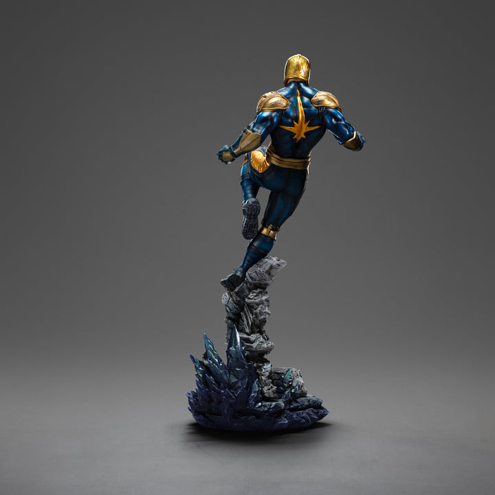 Iron Studios The Infinity Gauntlet Battle Diorama Series Nova 1/10 Art Scale Limited Edition Statue