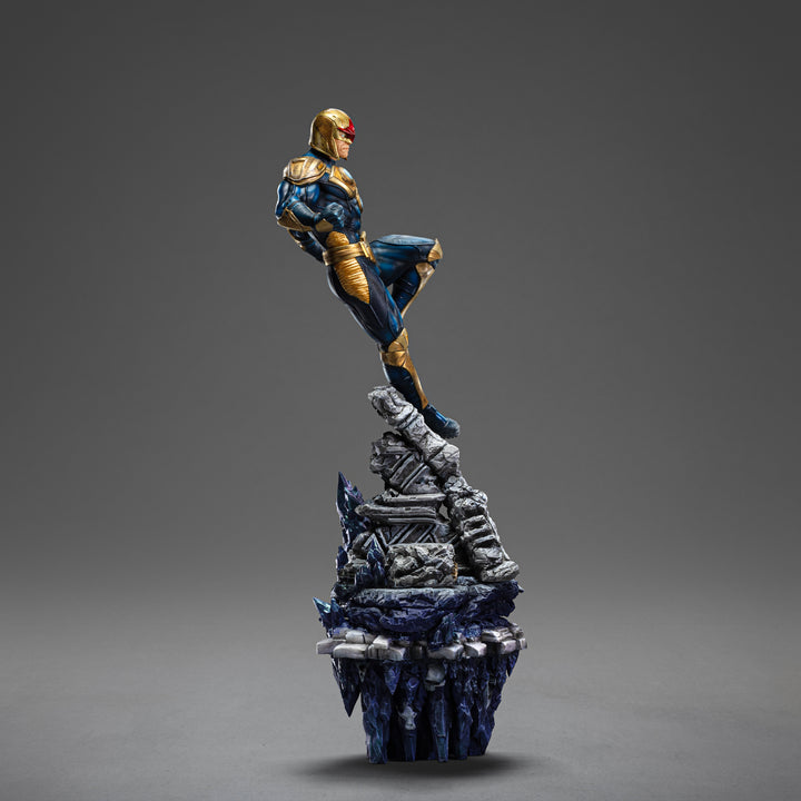 Iron Studios The Infinity Gauntlet Nova 1/10 Deluxe Art Scale Limited Edition Statue