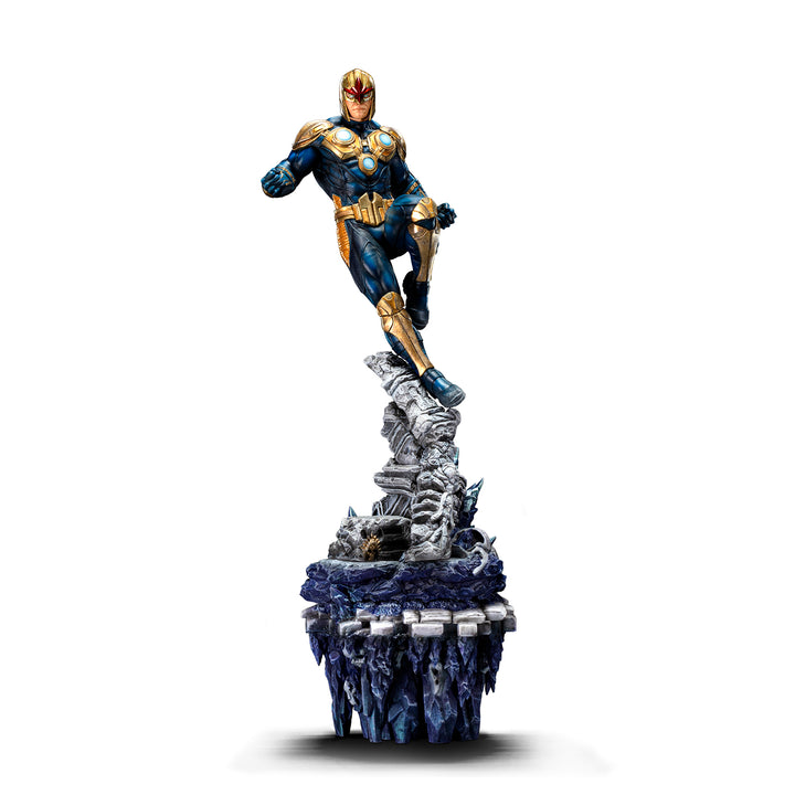 Iron Studios The Infinity Gauntlet Nova 1/10 Deluxe Art Scale Limited Edition Statue