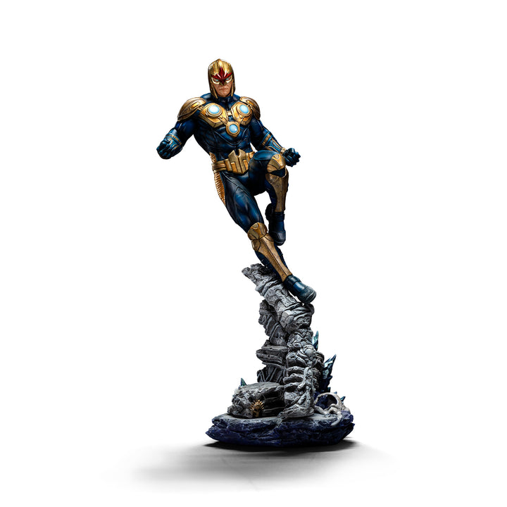 Iron Studios The Infinity Gauntlet Battle Diorama Series Nova 1/10 Art Scale Limited Edition Statue