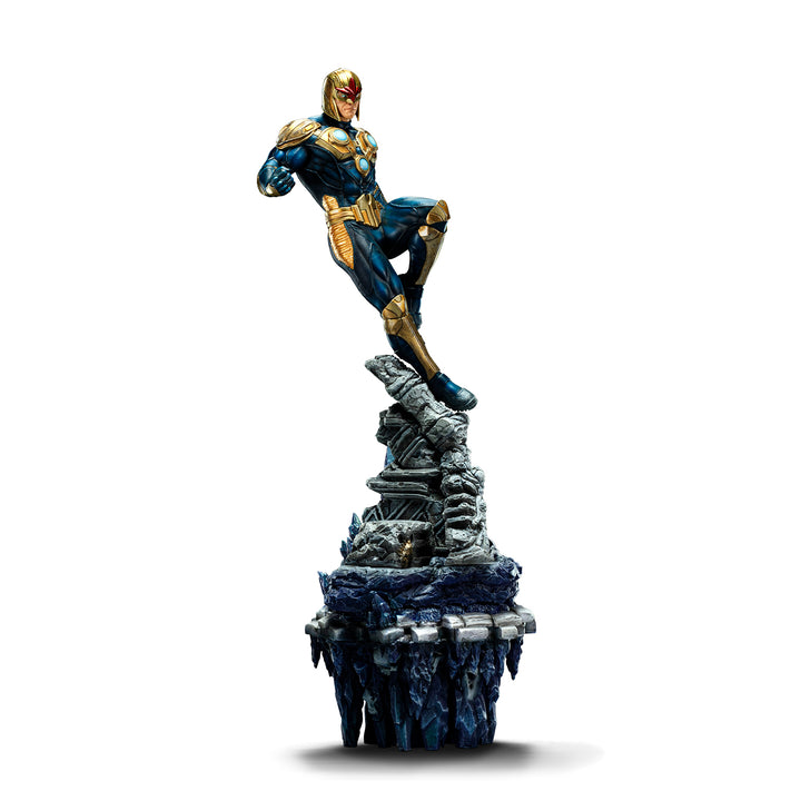 Iron Studios The Infinity Gauntlet Nova 1/10 Deluxe Art Scale Limited Edition Statue
