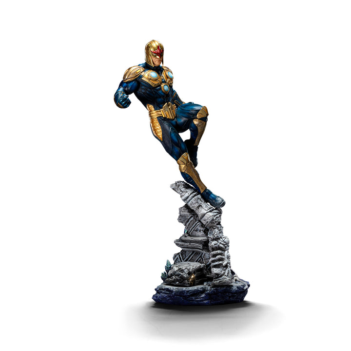 Iron Studios The Infinity Gauntlet Battle Diorama Series Nova 1/10 Art Scale Limited Edition Statue