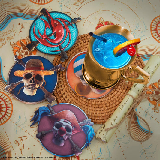 One Piece Characters Coaster Set Series 1, alternate view