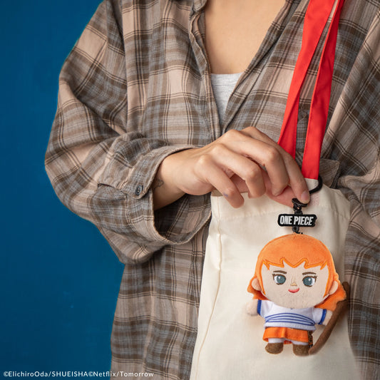 One Piece Nami Plush Keyring, alternate view